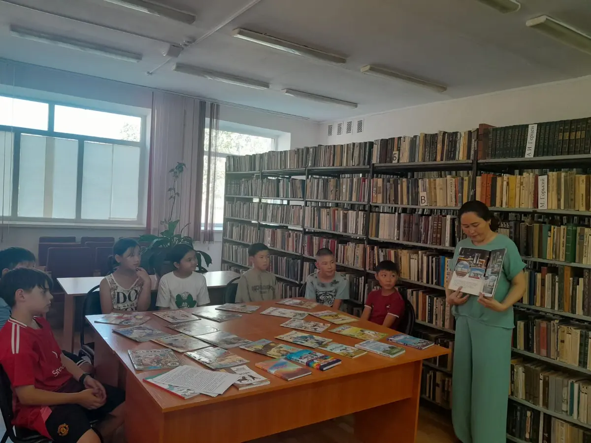 Шүлбі кентіндегі кітапхана-бөлімшесі